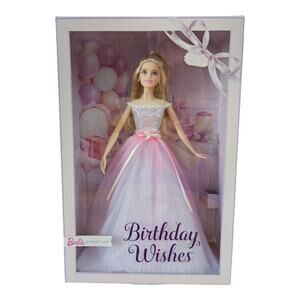 NEW Barbie Doll Birthday Wishes 2017 (Mint w/Certificate of Authenticity)